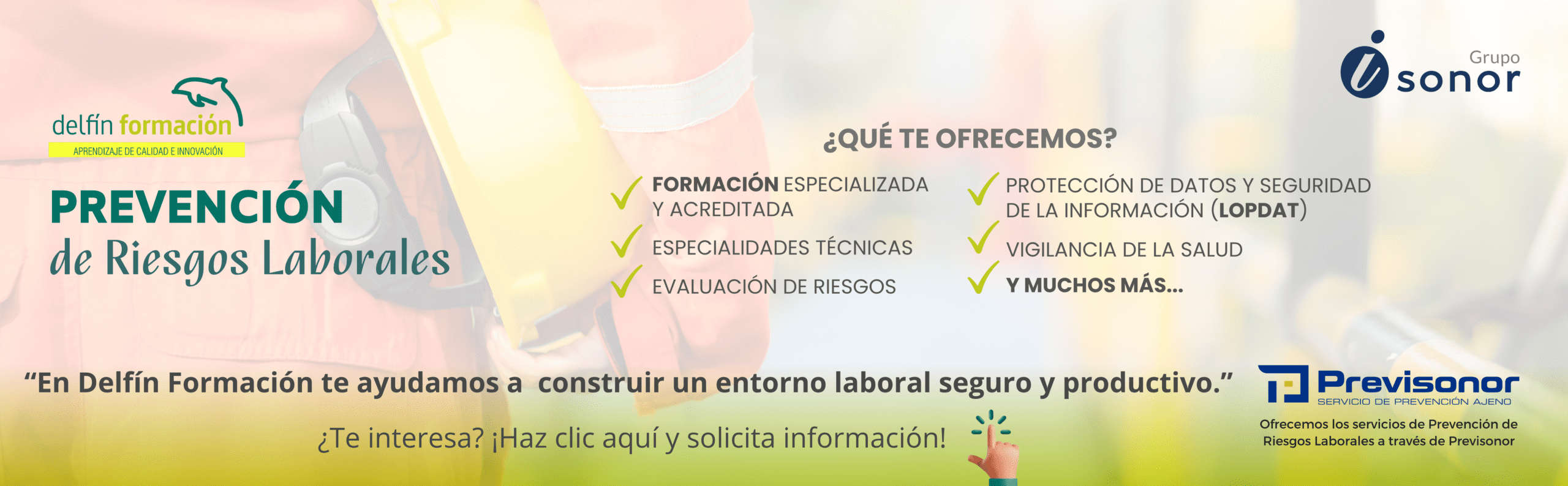 Banner prevencion riesgos laborales